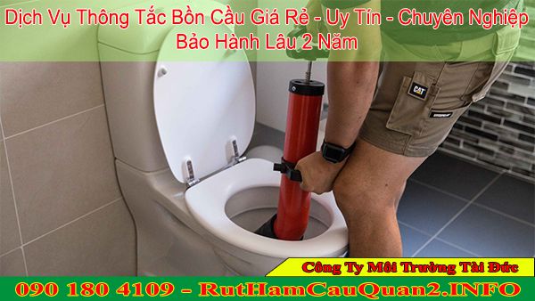 Thông bồn cầu bằng băng dính - Phương pháp hiệu quả bất ngờ