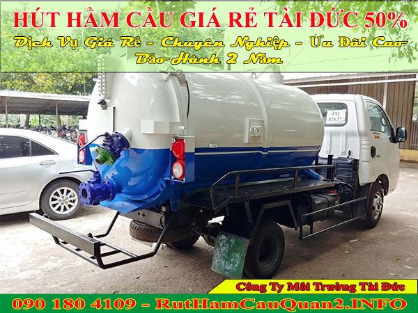 Rút hầm cầu huyện Phú Giáo