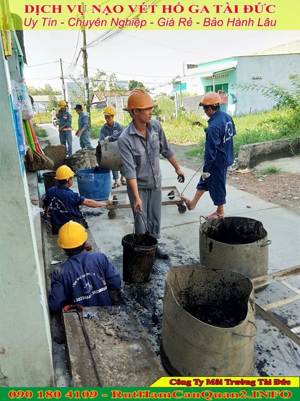 Nạo vét hố ga Tây Ninh ưu đãi 25% dịch vụ bảo hành 4 năm