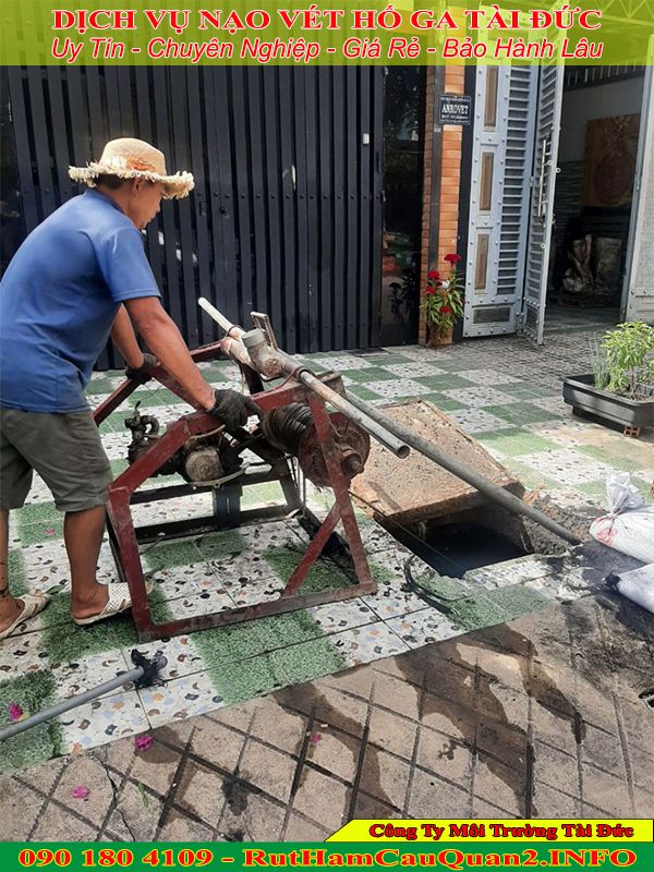 Nạo vét hố ga Vũng Tàu Tài Đức ưu đãi 25% dịch vụ BH 4 năm