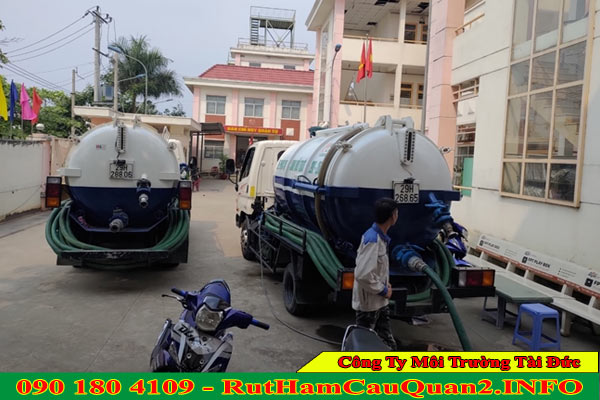 Hút hầm cầu Phường Bình Lợi Trung