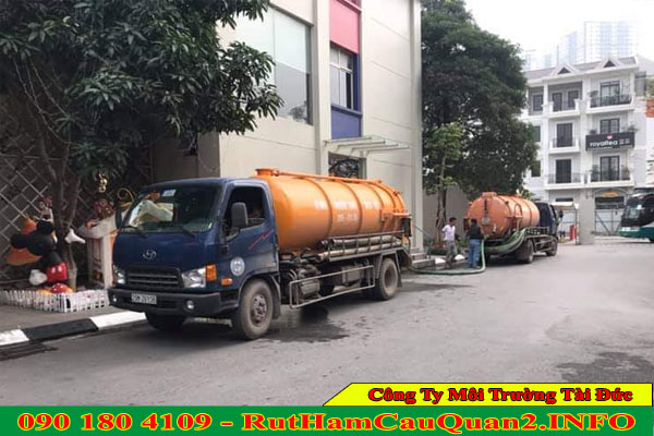 Rút hầm cầu Phường An Lạc