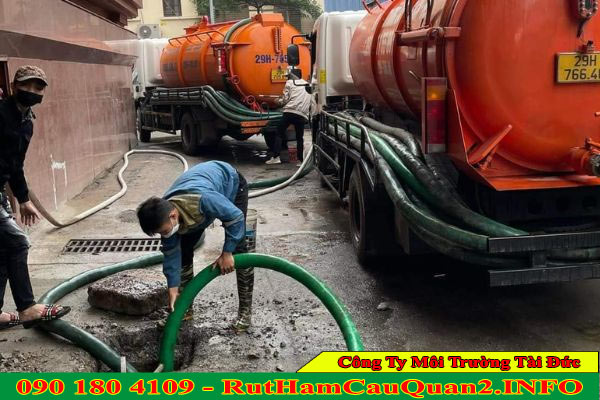 Công ty rút hầm cầu Phường An Khánh