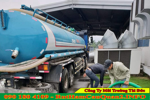 Rút hầm cầu Phường Bảy Hiền