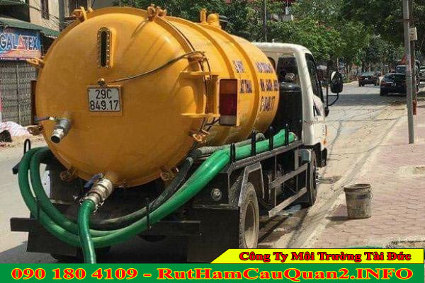 rút hầm cầu Phường Bình Trưng