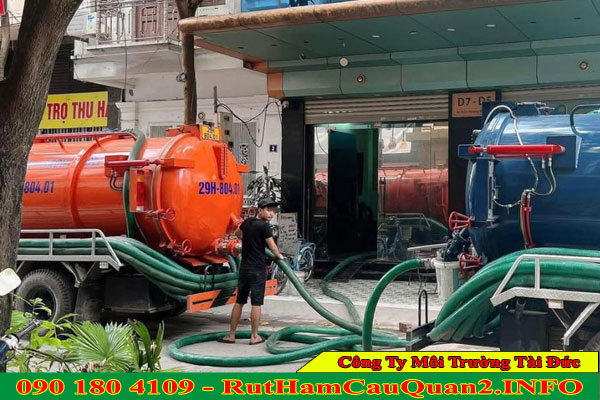 Công ty rút hầm cầu Phường Đông Hòa