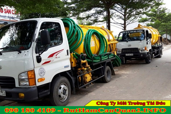 Rút hầm cầu Phường Tân Hòa